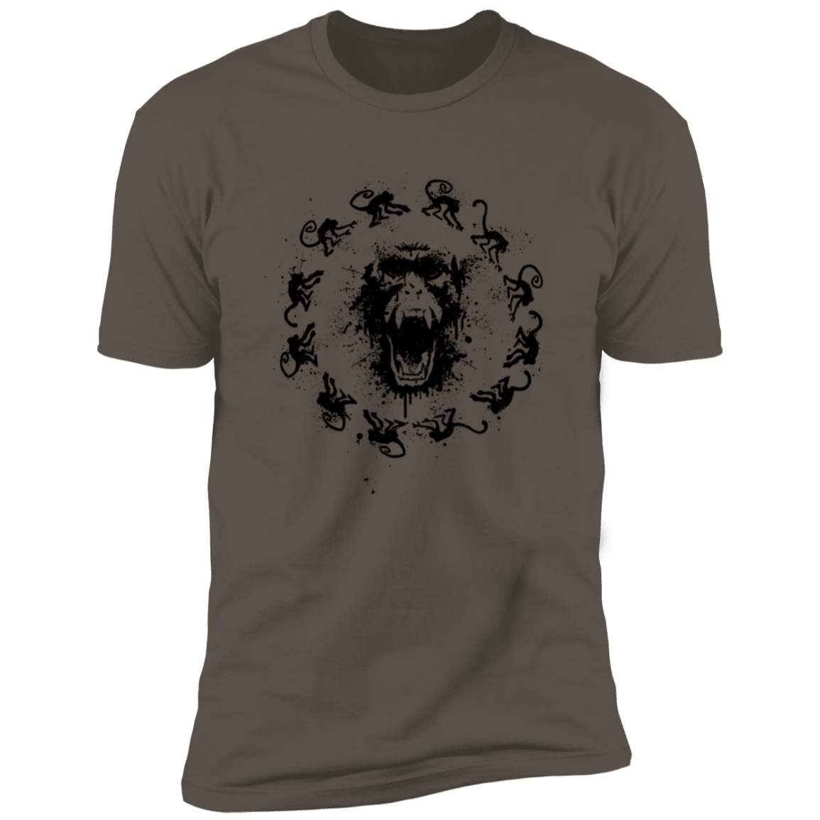 T-Shirts Warm Grey / S Monkey Fever Men's Premium T-Shirt