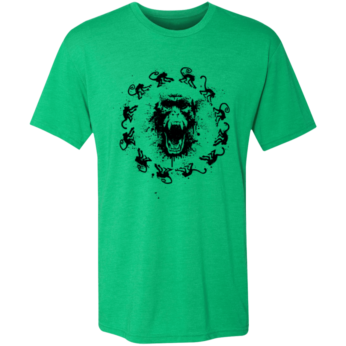 T-Shirts Envy / S Monkey Fever Men's Triblend T-Shirt