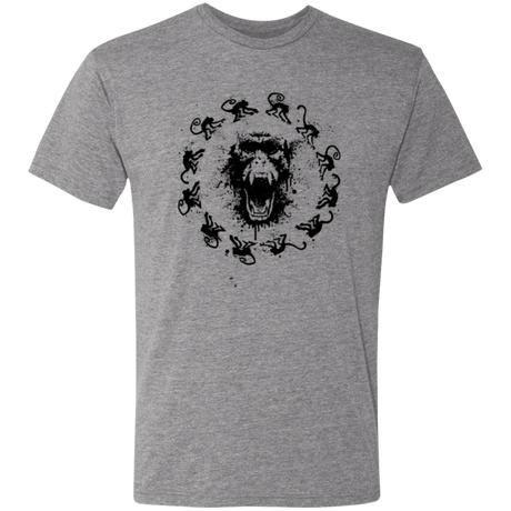 T-Shirts Premium Heather / S Monkey Fever Men's Triblend T-Shirt