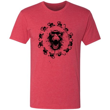 T-Shirts Vintage Red / S Monkey Fever Men's Triblend T-Shirt