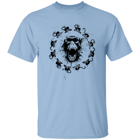 T-Shirts Light Blue / S Monkey Fever T-Shirt
