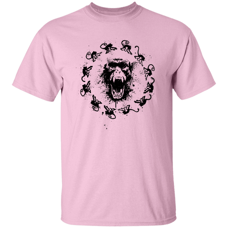 T-Shirts Light Pink / S Monkey Fever T-Shirt