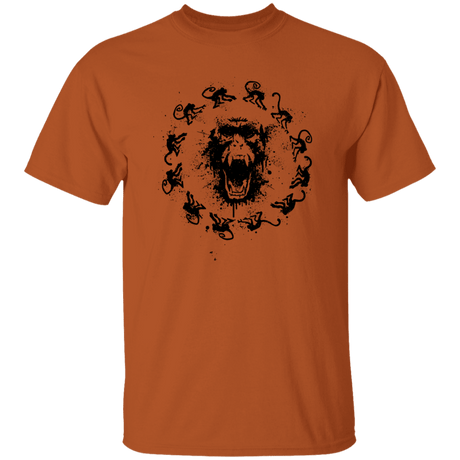 T-Shirts Texas Orange / S Monkey Fever T-Shirt
