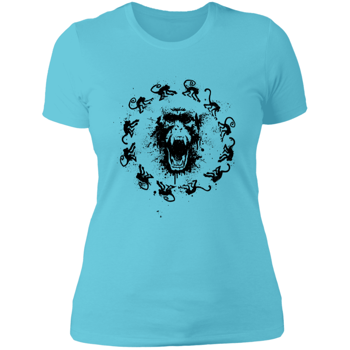 T-Shirts Cancun / S Monkey Fever Women's Premium T-Shirt