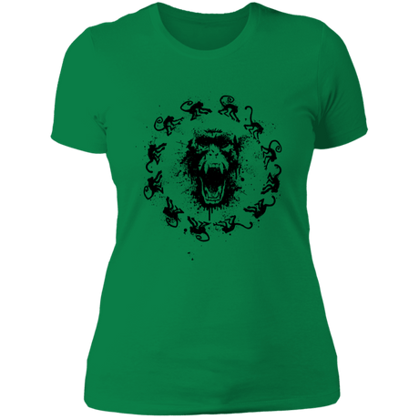 T-Shirts Kelly Green / S Monkey Fever Women's Premium T-Shirt