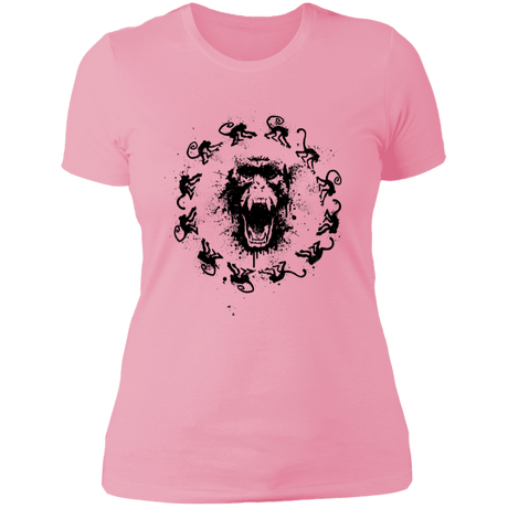 T-Shirts Light Pink / S Monkey Fever Women's Premium T-Shirt