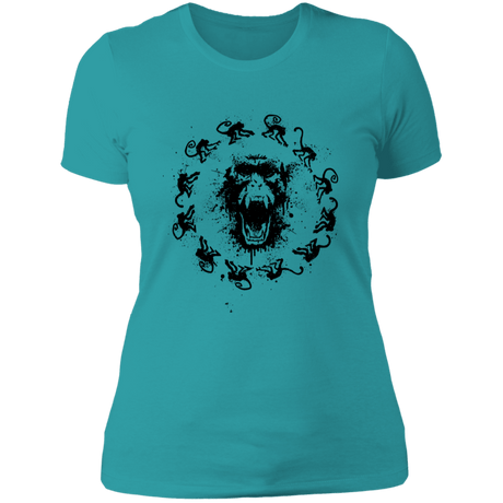 T-Shirts Tahiti Blue / S Monkey Fever Women's Premium T-Shirt