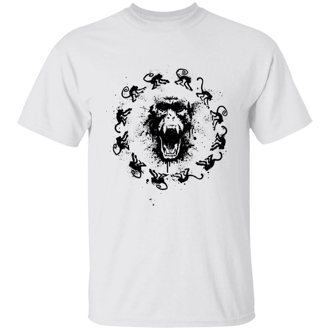 T-Shirts White / YXS Monkey Fever Youth T-Shirt