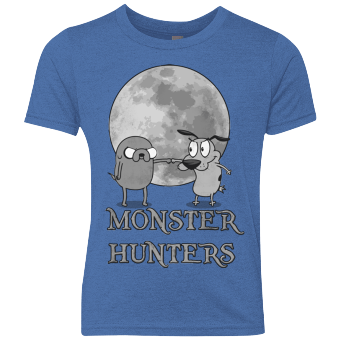 T-Shirts Vintage Royal / YXS Monster Hunters Youth Triblend T-Shirt