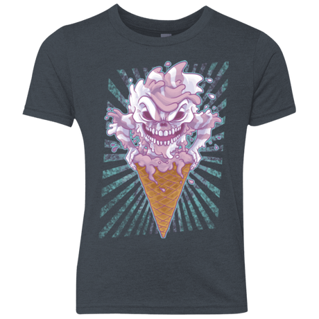 T-Shirts Vintage Navy / YXS Monster Ice Cream Youth Triblend T-Shirt