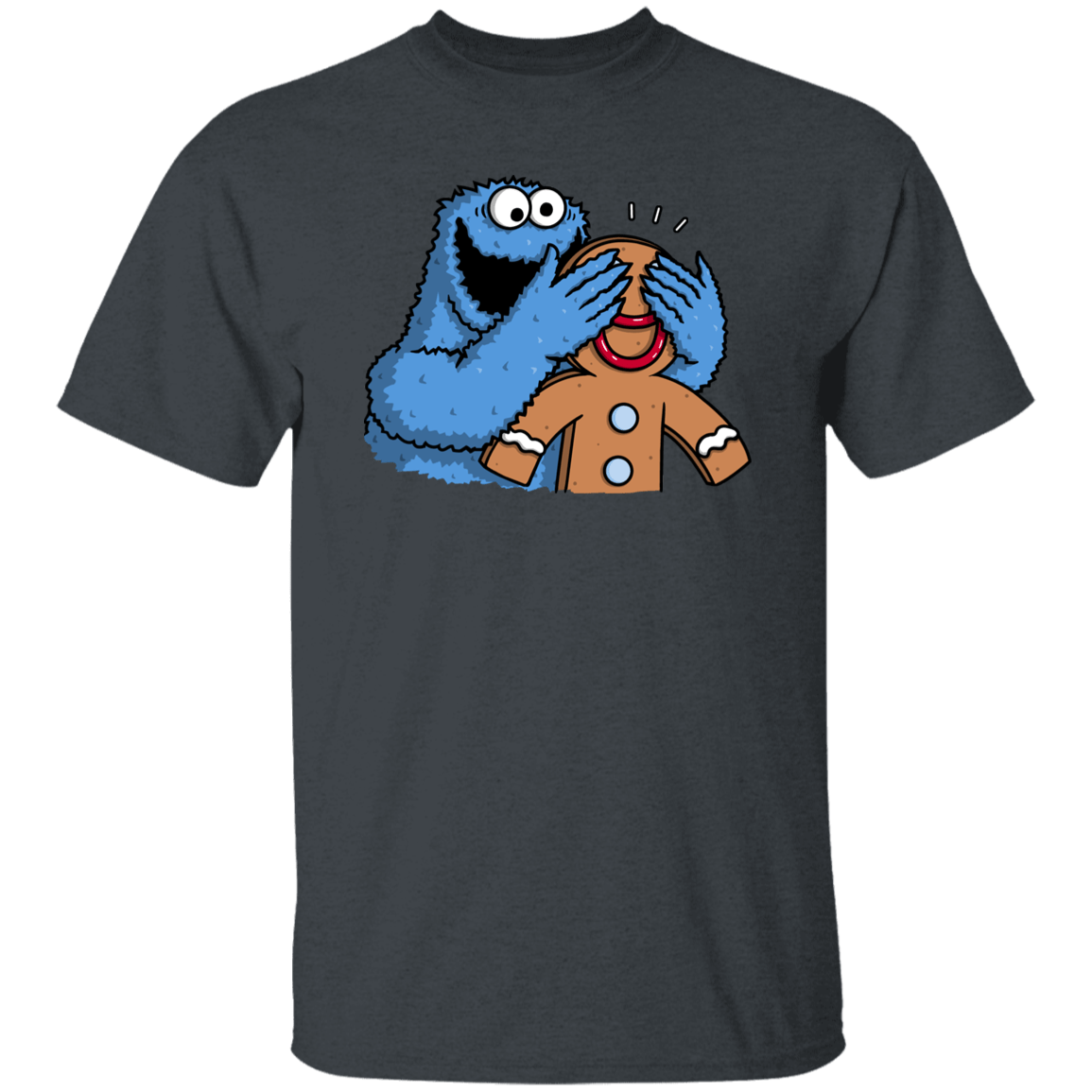 T-Shirts Dark Heather / S Monstrous Surprise T-Shirt