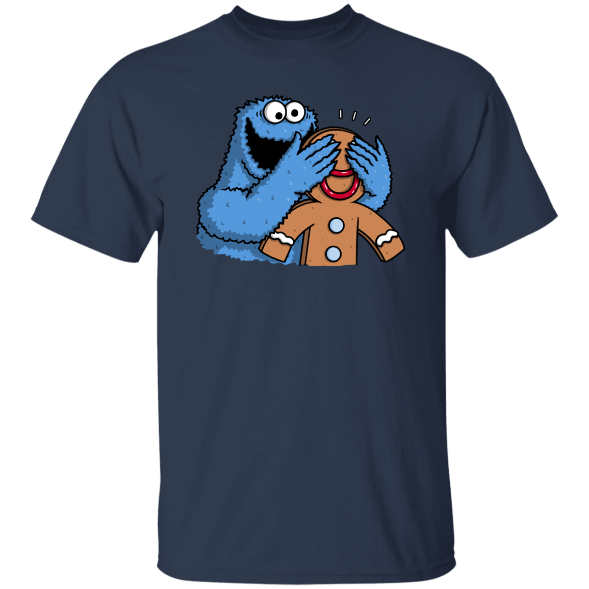 T-Shirts Navy / S Monstrous Surprise T-Shirt