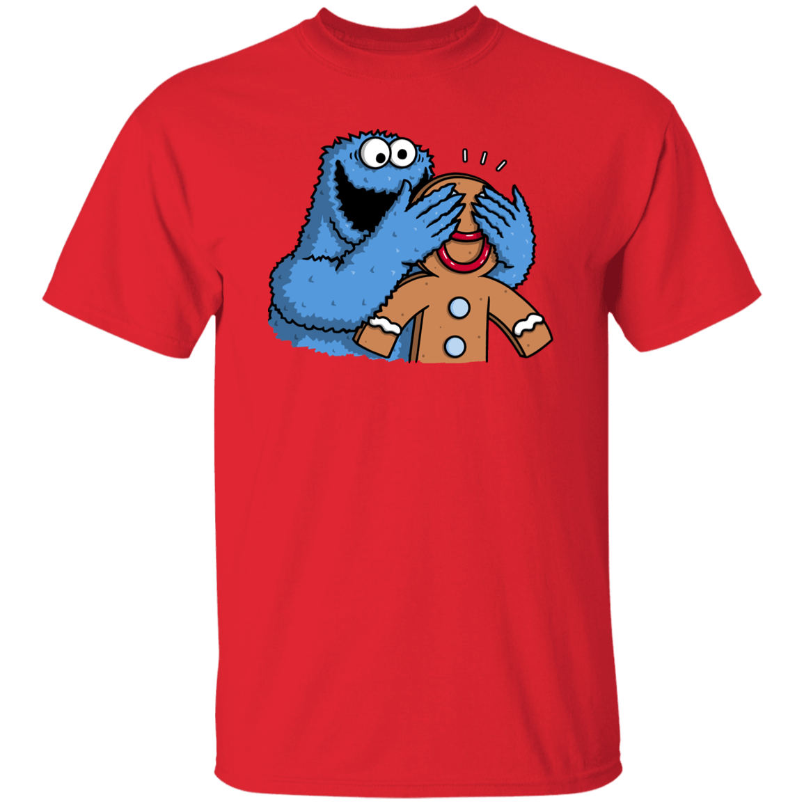 T-Shirts Red / S Monstrous Surprise T-Shirt