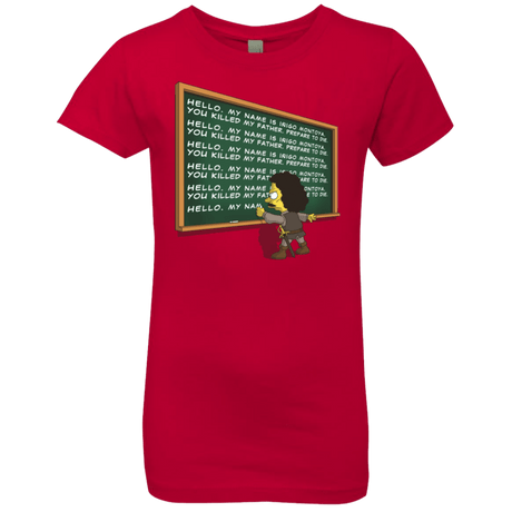 T-Shirts Red / YXS Montoya Detention Girls Premium T-Shirt