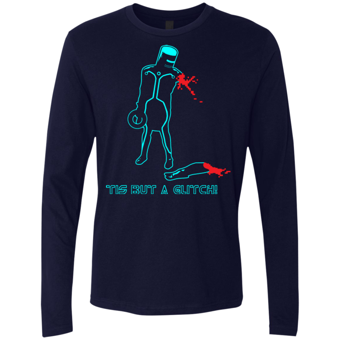 T-Shirts Midnight Navy / Small Monty Pytron Men's Premium Long Sleeve