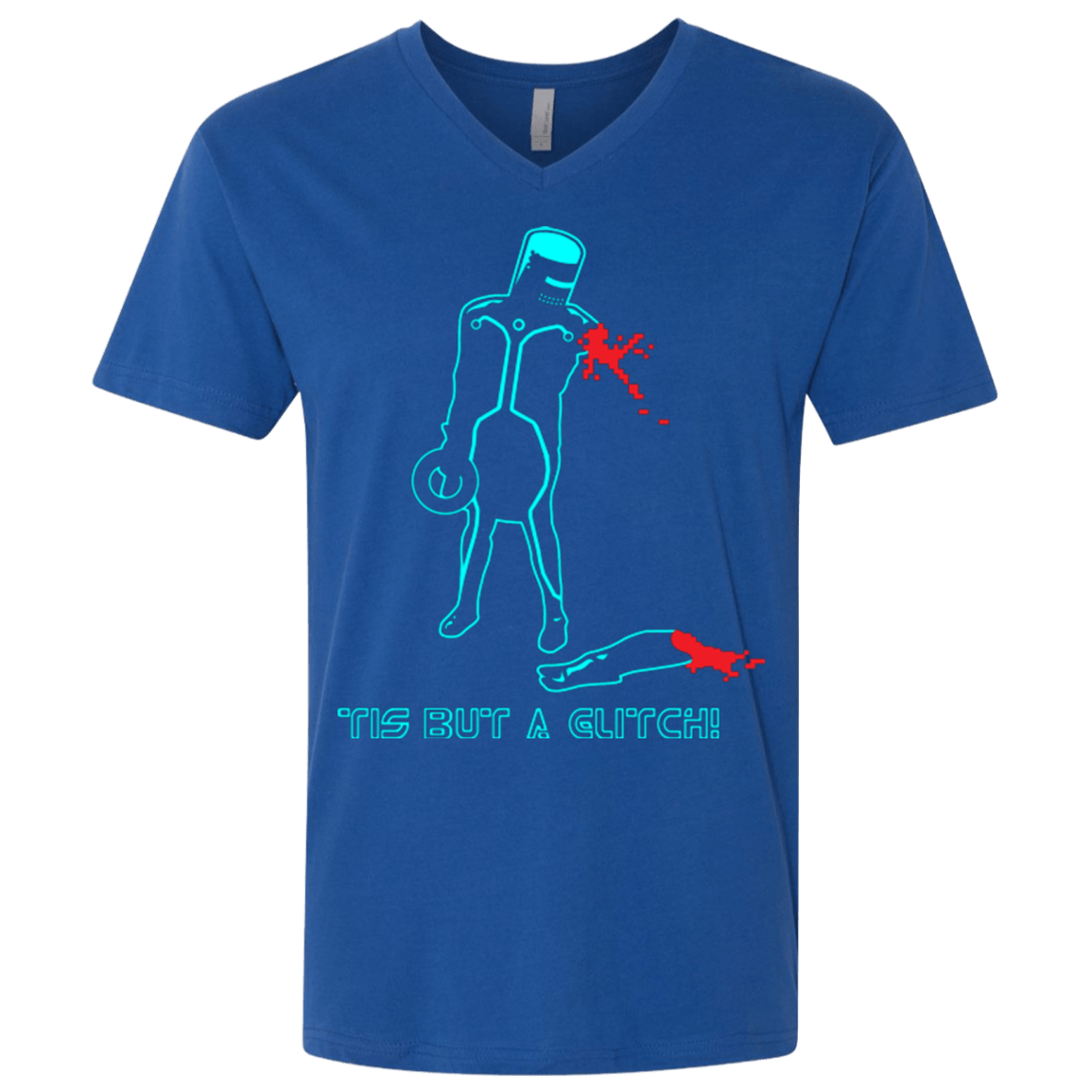 T-Shirts Royal / X-Small Monty Pytron Men's Premium V-Neck