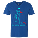 T-Shirts Royal / X-Small Monty Pytron Men's Premium V-Neck