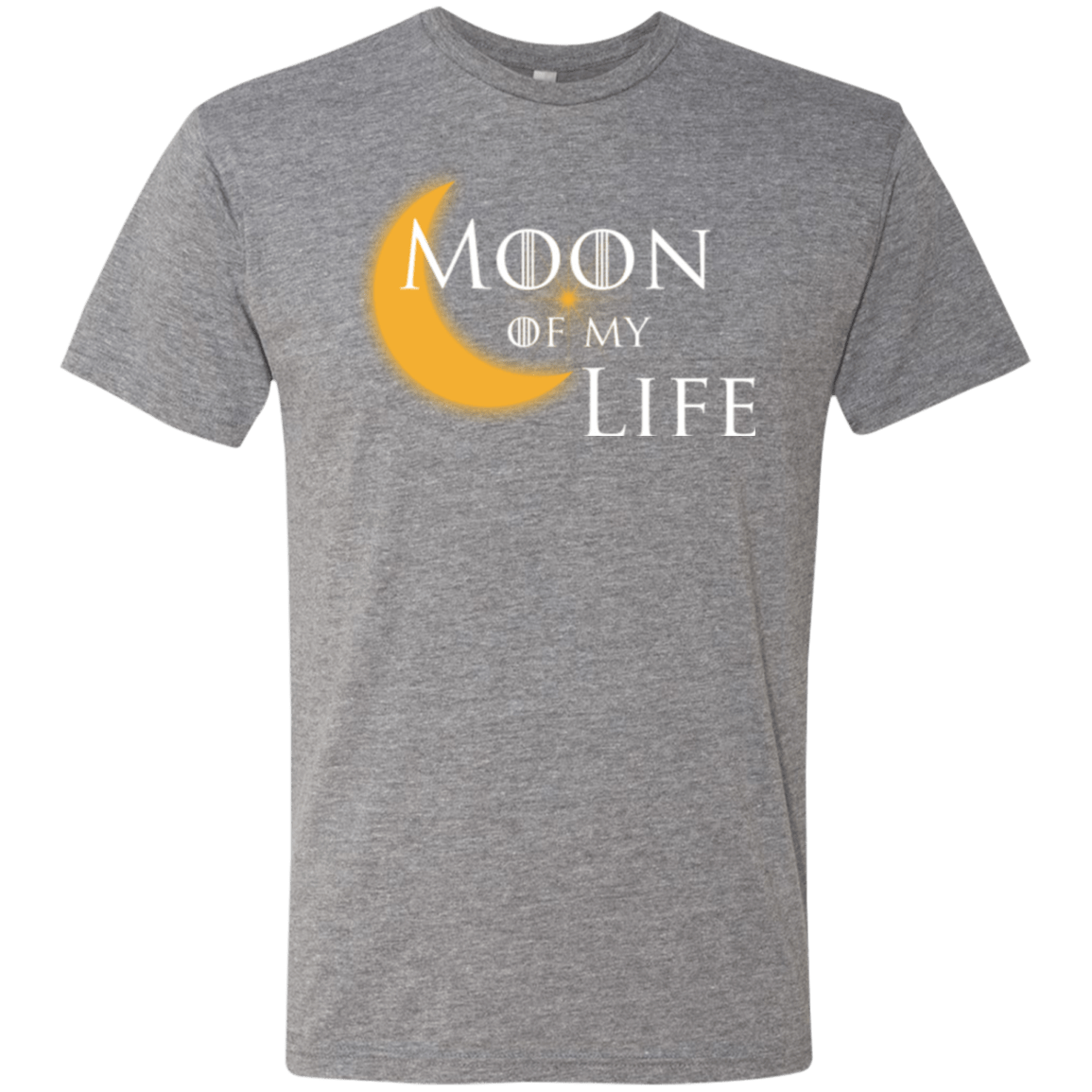 T-Shirts Premium Heather / Small Moon of my Life Men's Triblend T-Shirt