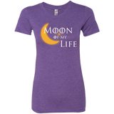 T-Shirts Purple Rush / Small Moon of my Life Women's Triblend T-Shirt