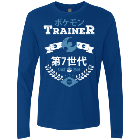 T-Shirts Royal / Small Moon Trainer Men's Premium Long Sleeve