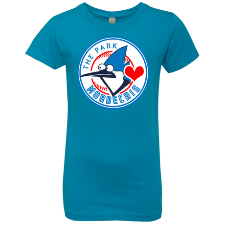 T-Shirts Turquoise / YXS Mordecais Girls Premium T-Shirt