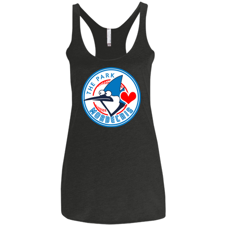 T-Shirts Vintage Black / X-Small Mordecais Women's Triblend Racerback Tank