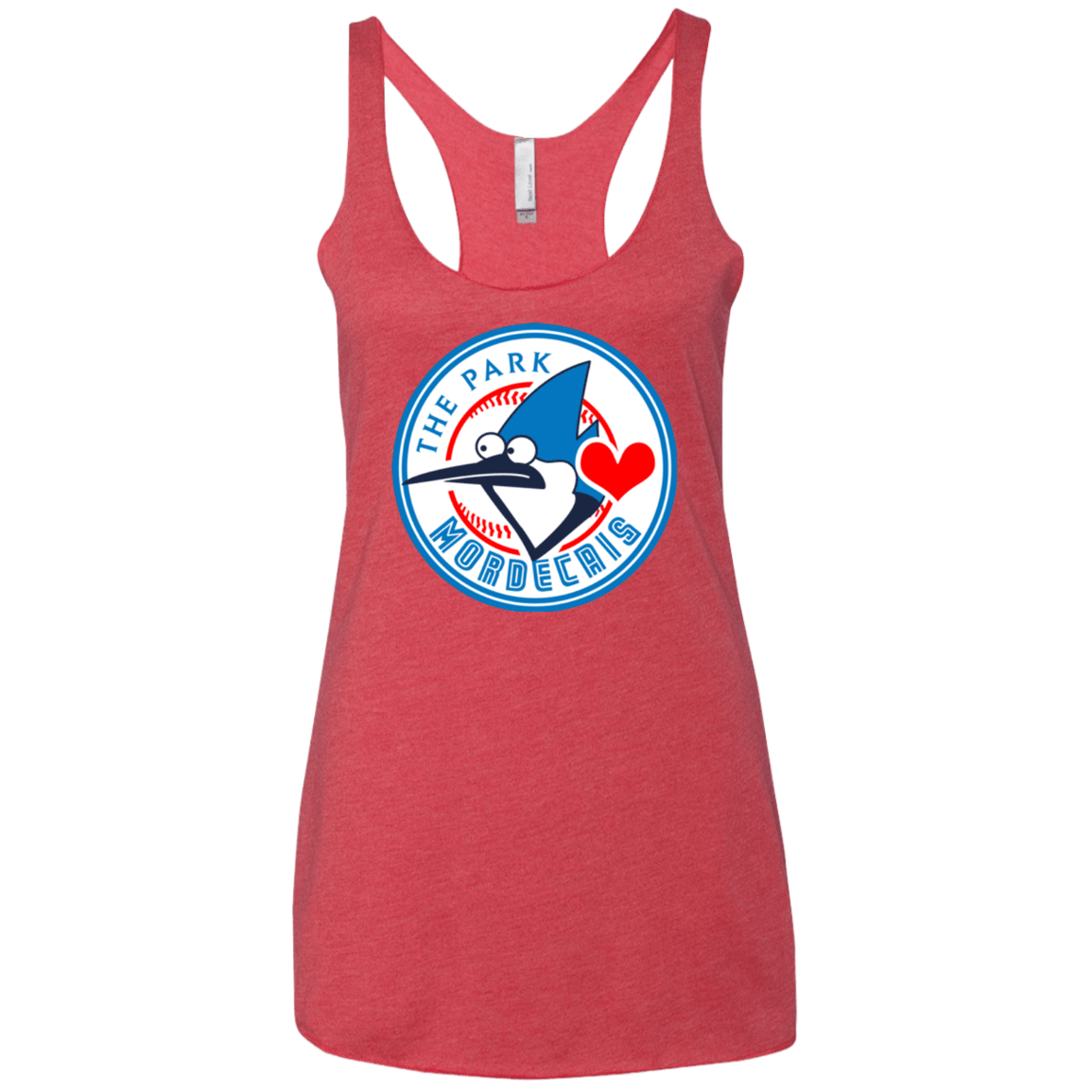 T-Shirts Vintage Red / X-Small Mordecais Women's Triblend Racerback Tank