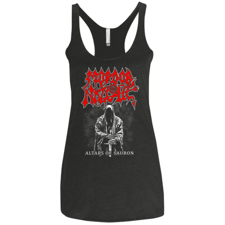 T-Shirts Vintage Black / X-Small Mordor Nazgul Women's Triblend Racerback Tank