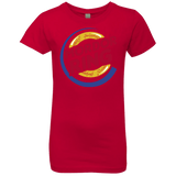 T-Shirts Red / YXS Mordor Ring Girls Premium T-Shirt