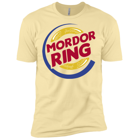 T-Shirts Banana Cream / X-Small Mordor Ring Men's Premium T-Shirt