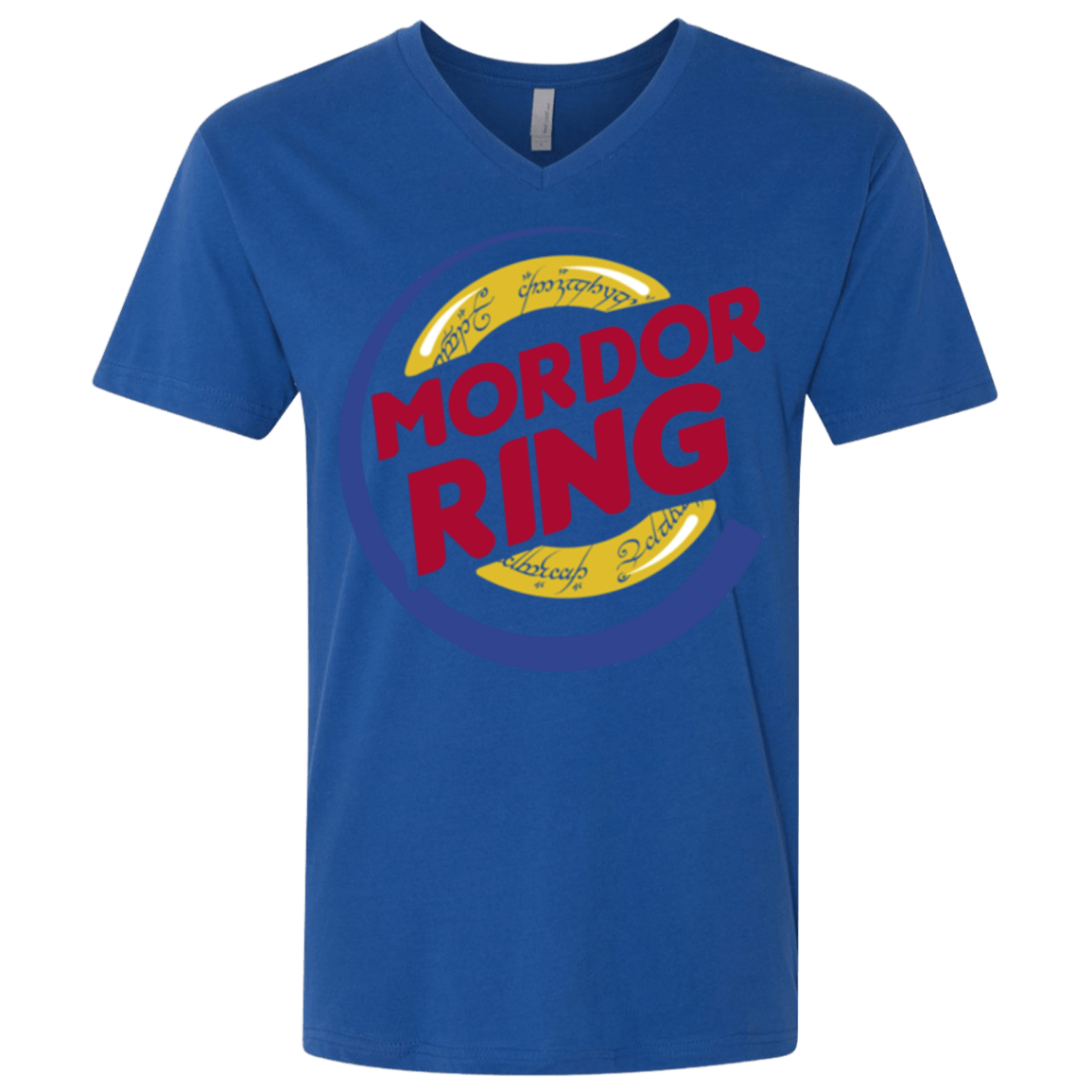 T-Shirts Royal / X-Small Mordor Ring Men's Premium V-Neck