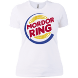 T-Shirts White / X-Small Mordor Ring Women's Premium T-Shirt