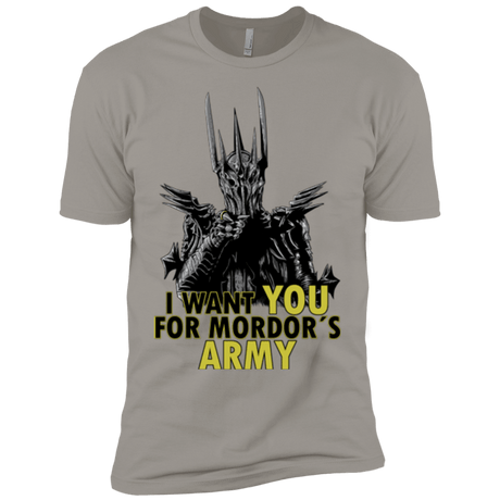 T-Shirts Light Grey / YXS Mordors army Boys Premium T-Shirt