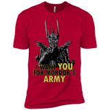 T-Shirts Red / X-Small Mordors army Men's Premium T-Shirt