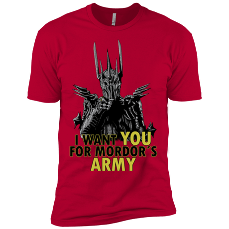 T-Shirts Red / X-Small Mordors army Men's Premium T-Shirt