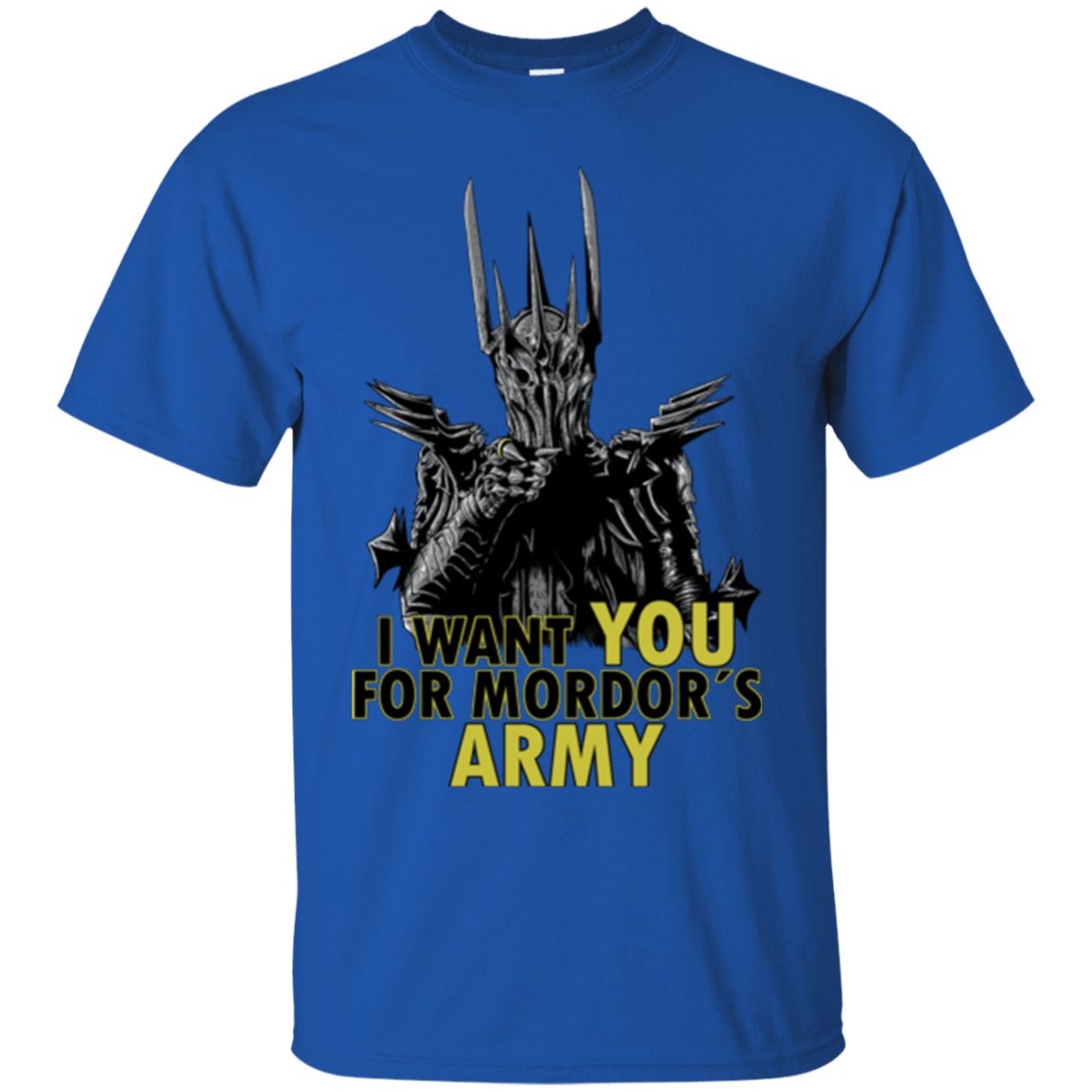 T-Shirts Royal / Small Mordors army T-Shirt