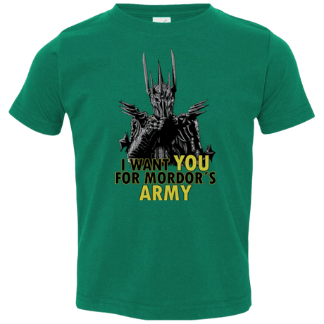 T-Shirts Kelly / 2T Mordors army Toddler Premium T-Shirt