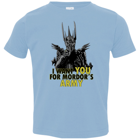 T-Shirts Light Blue / 2T Mordors army Toddler Premium T-Shirt