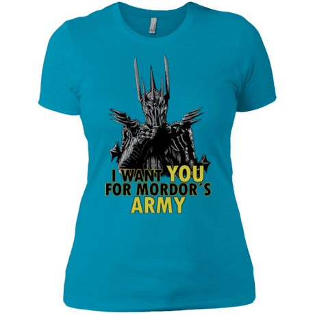 T-Shirts Turquoise / X-Small Mordors army Women's Premium T-Shirt