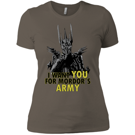 T-Shirts Warm Grey / X-Small Mordors army Women's Premium T-Shirt