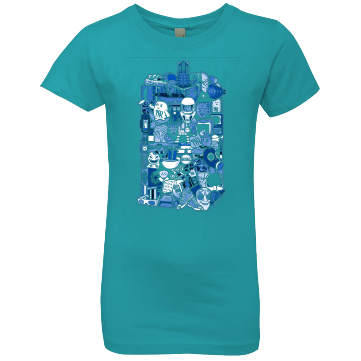 T-Shirts Tahiti Blue / YXS More On The Inside Girls Premium T-Shirt