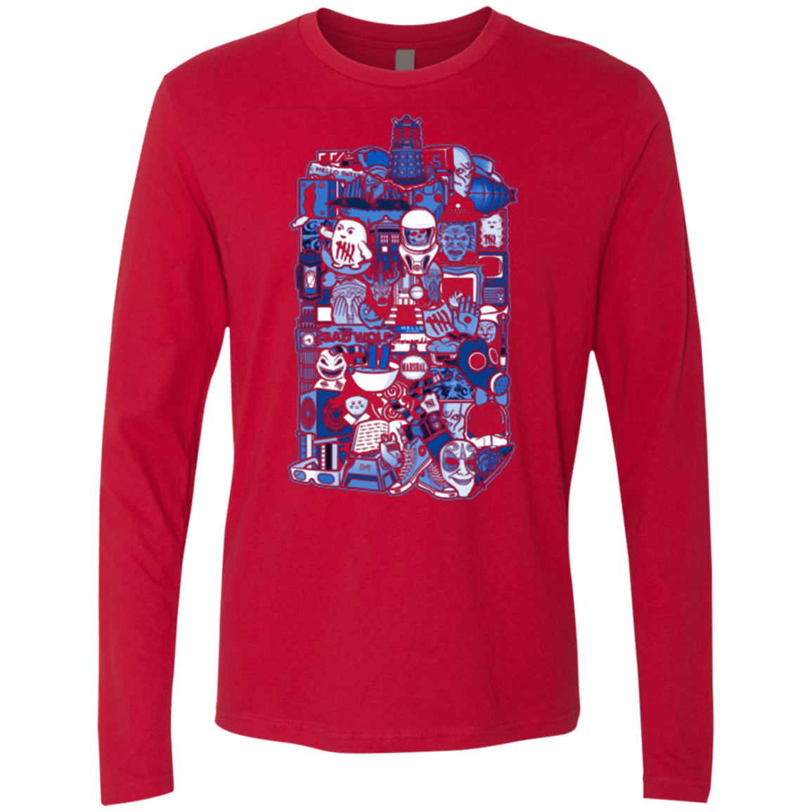 T-Shirts Red / Small More On The Inside Men's Premium Long Sleeve