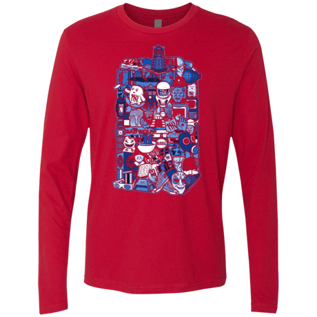 T-Shirts Red / Small More On The Inside Men's Premium Long Sleeve