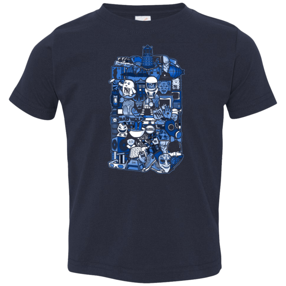 T-Shirts Navy / 2T More On The Inside Toddler Premium T-Shirt