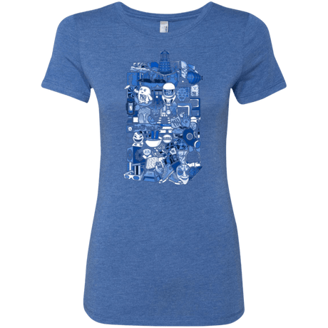 T-Shirts Vintage Royal / Small More On The Inside Women's Triblend T-Shirt