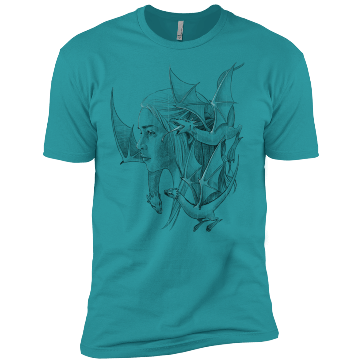 T-Shirts Tahiti Blue / X-Small Mother Men's Premium T-Shirt