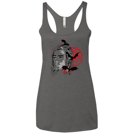T-Shirts Premium Heather / X-Small MOTHER OF DRAGONS (1) Women's Triblend Racerback Tank
