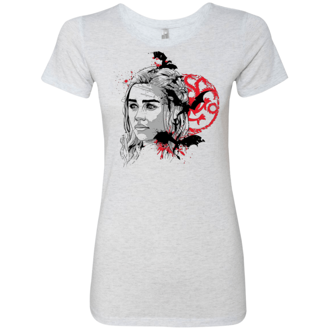 T-Shirts Heather White / Small MOTHER OF DRAGONS (1) Women's Triblend T-Shirt