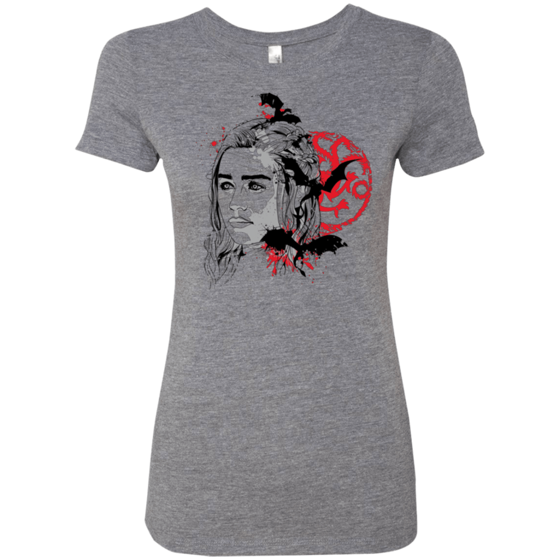 T-Shirts Premium Heather / Small MOTHER OF DRAGONS (1) Women's Triblend T-Shirt
