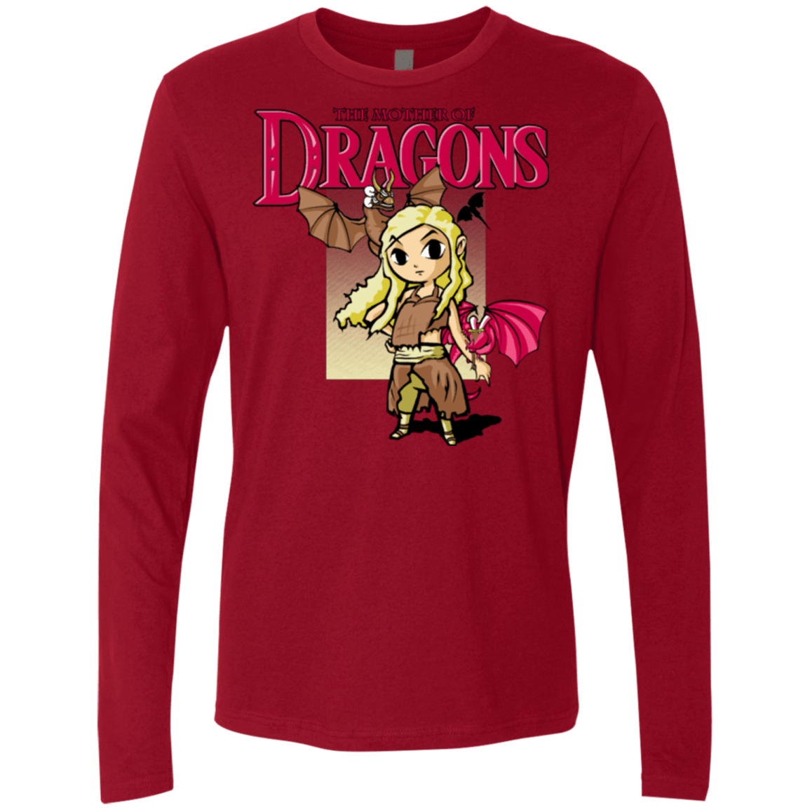 T-Shirts Cardinal / Small Mother of Dragons Men's Premium Long Sleeve